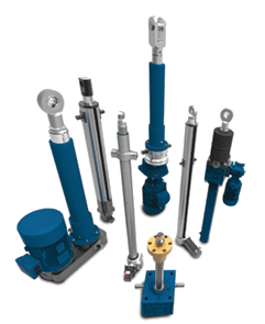 A group of different types of pumps and valves.