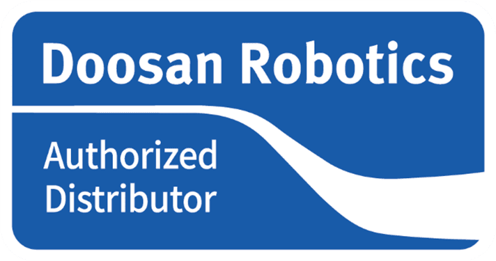 A blue sign with white lettering that says rosan robotics.