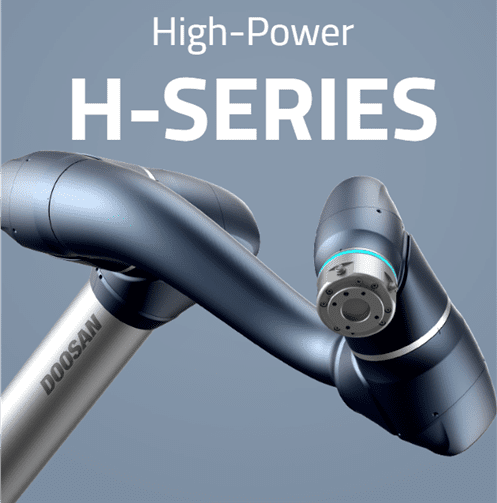 A close up of the side view of a high-power h-series
