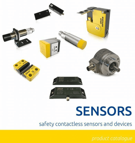 A series of sensors are shown in this image.