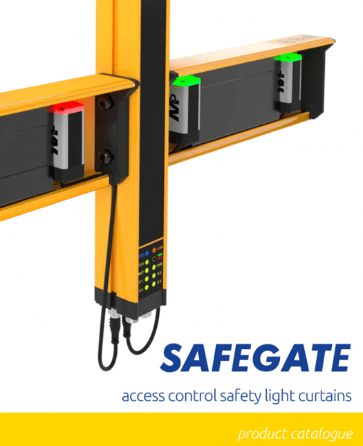 A yellow gate with the words safegate on it.