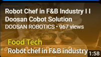 A chef in the food industry is cooking.