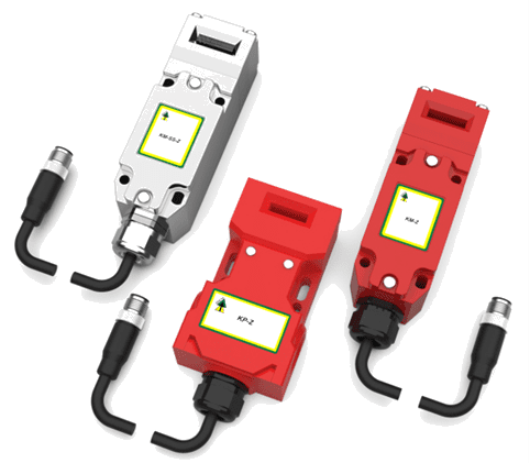A group of four different types of electrical devices.