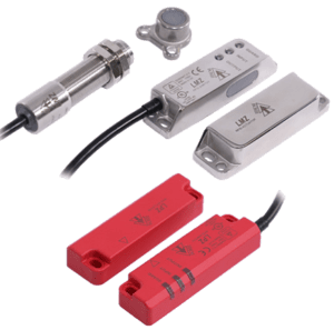 A group of electronic devices that are connected to wires.
