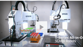 A video of some machines in a lab.