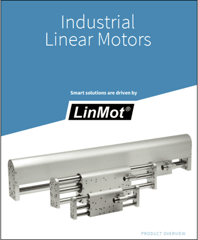 A brochure of industrial linear motors