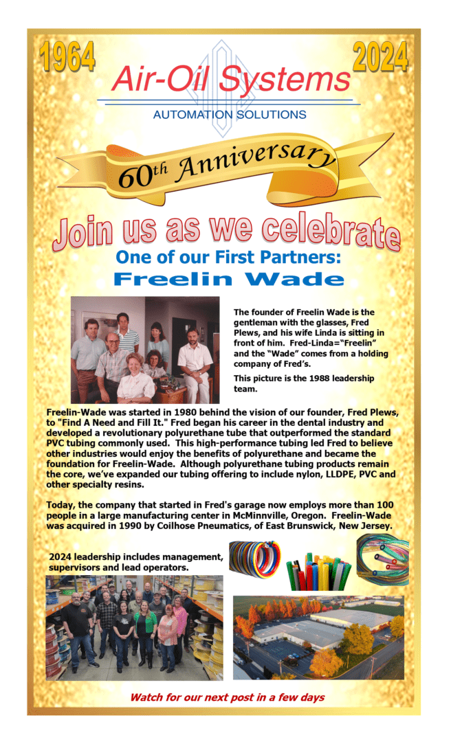 A flyer with pictures of people and the words " 6 0 th anniversary "