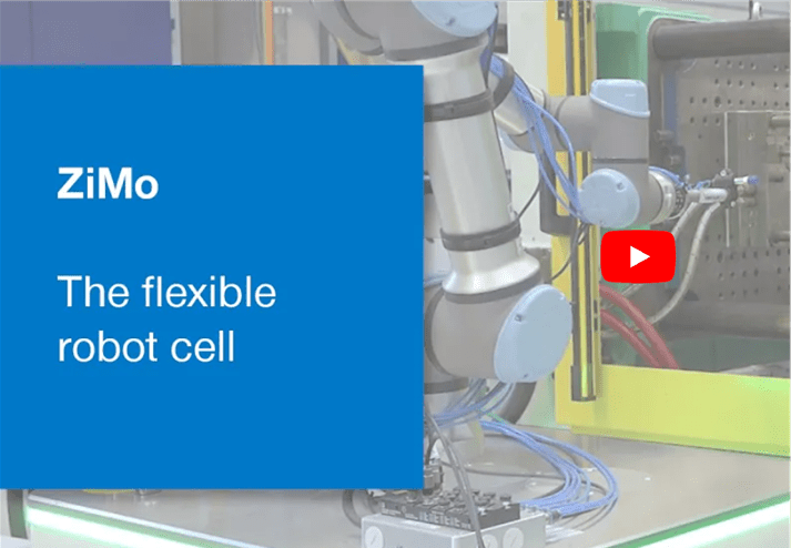A video of a robot with wires attached to it.