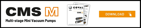 A series of brochures for coval vacuum managers.