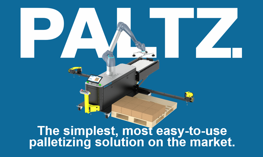 Paltz is the simplest, most easy-to-use pallet handling solution on the market.