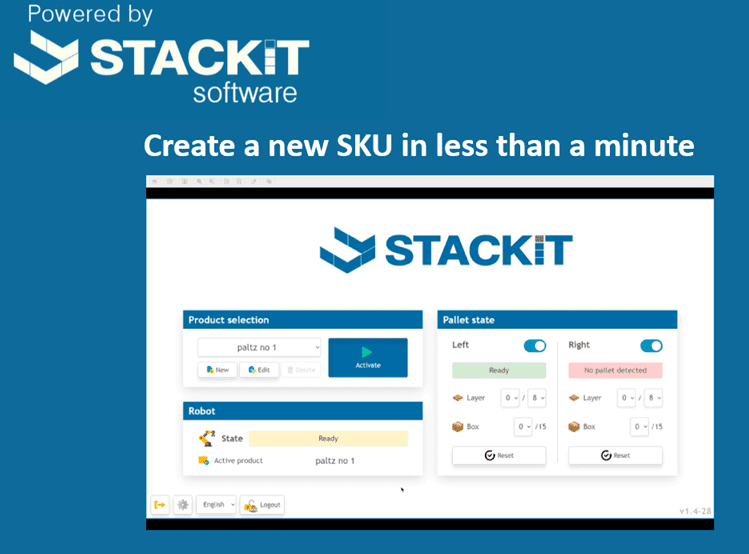 A picture of the stacked software website.