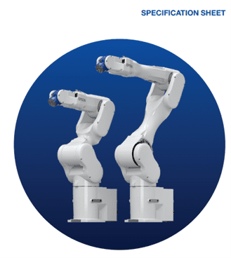 Two robots are standing in a circle.