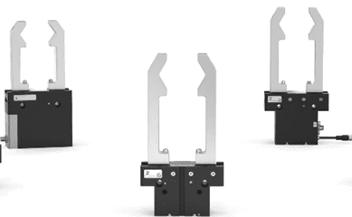 A set of three different sized forks.