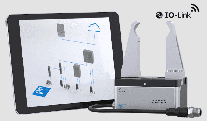 A tablet and a laptop with a usb cable.