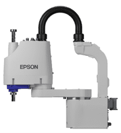 A picture of an epson printer with the ink tank attached.