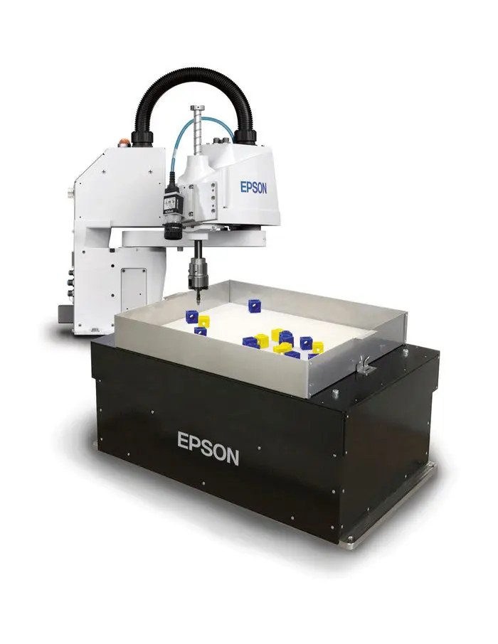 A machine that is sitting on top of a table.