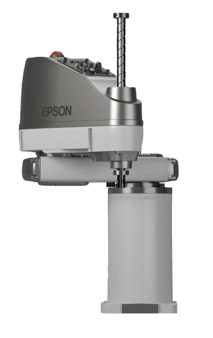 A close up of an epson printer