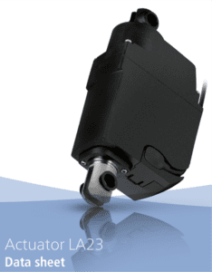 A black box with a silver cap and wire