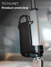 A picture of an electric motor with the words product overview.