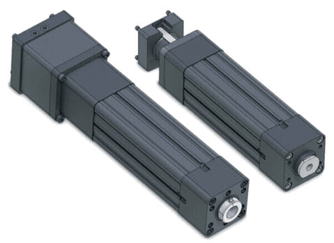 A picture of two different types of electric motors.