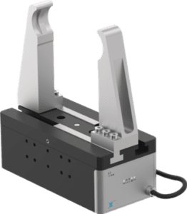 A picture of an electric device with two arms.