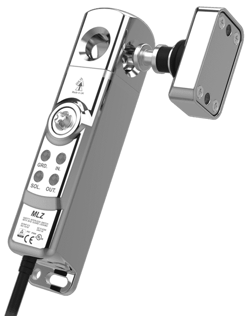 A picture of the side view of a device.