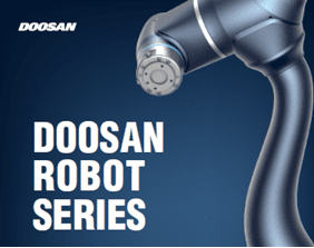 A picture of the doosan robot series.