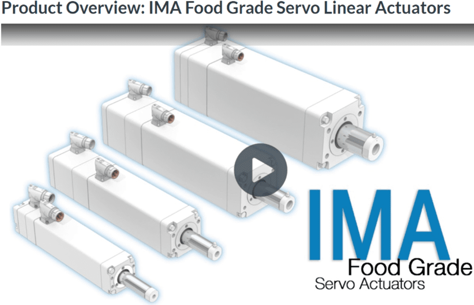 A video of some food grade servo actuators.