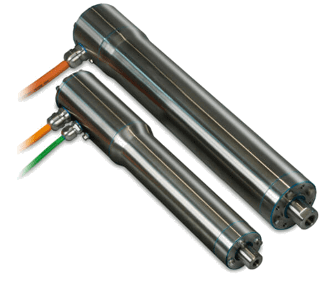A picture of two different types of wires.