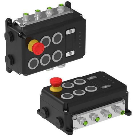 A picture of two different types of controls.