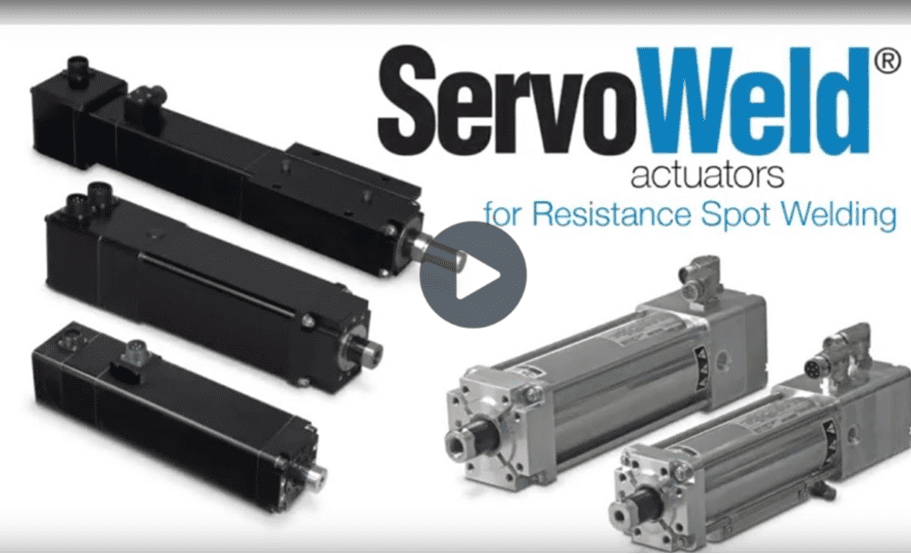 A video of servo valves and actuators for resistance springs.