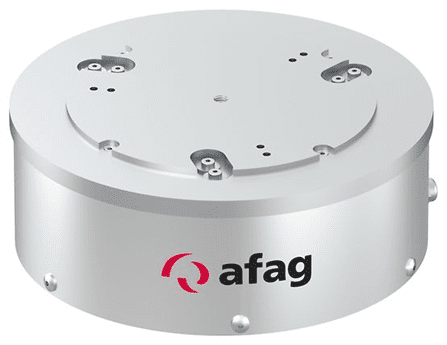 A picture of the front end of an afag device.