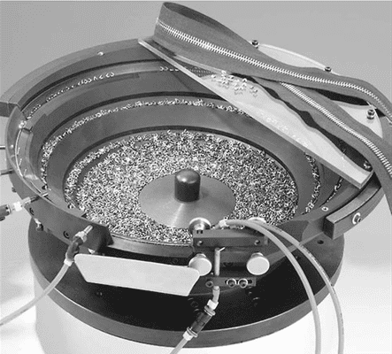A black and white photo of an electric device.