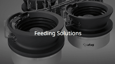 A black and white image of some feeding solutions.