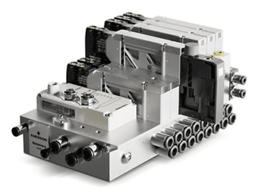 A machine with many different parts on it