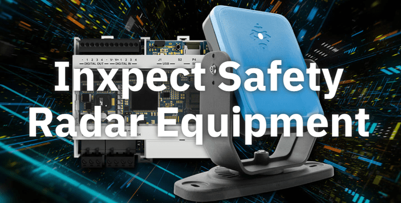 Advanced radar equipment with a safety focus in a futuristic setting.
