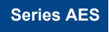 Logo with text 'Series AES' on a blue background.