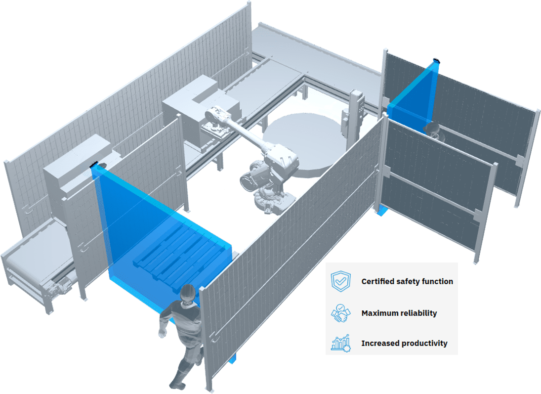 3D office workspace design highlighting quality, efficiency, and productivity.