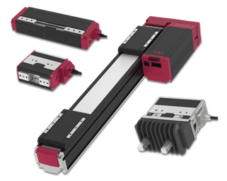 Various electronic and mechanical components arranged together.