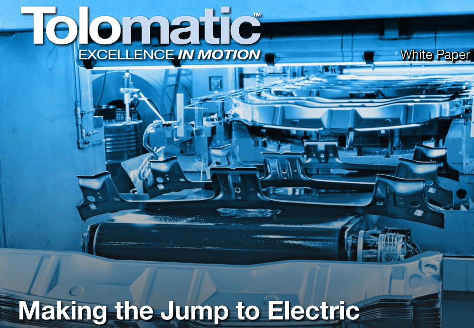 Automotive assembly line with precision motion equipment