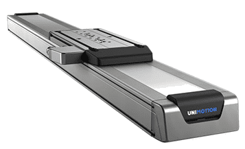 Motorized linear actuator with sliding carriage