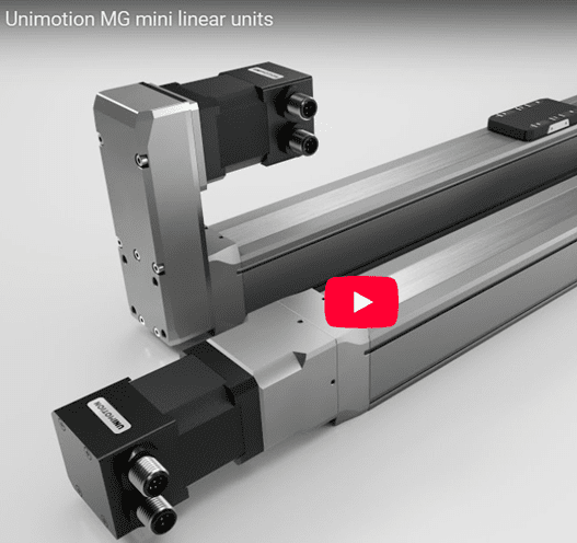 Two Unimotion MG mini linear units