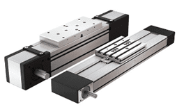 Two industrial linear actuator stages