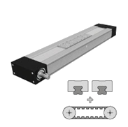 LED linear light fixture with mounting brackets