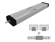 Aluminum LED strip light with clips and connector