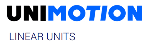 UNIMOTION Linear Units logo on black
