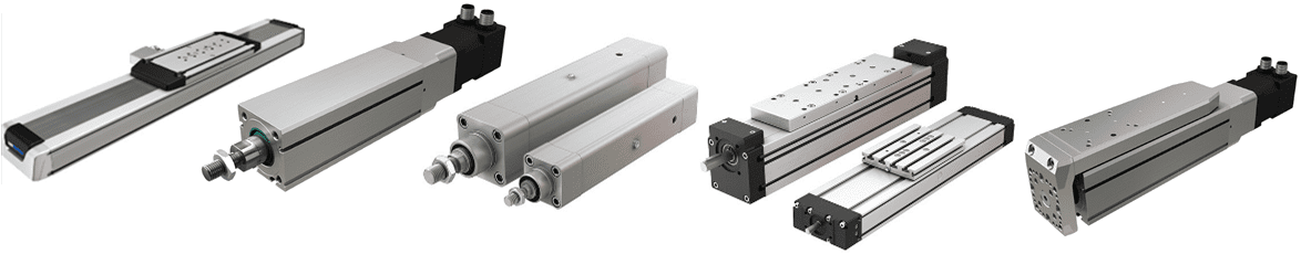 Industrial electric linear actuators and stages