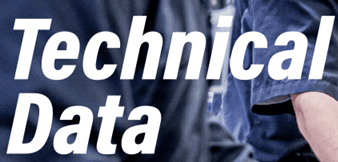 Technical Data text over worker