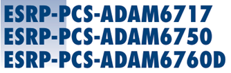 Blue ESRP-PCS-ADAM model numbers on white