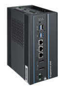 Compact industrial embedded computer with multiple ports